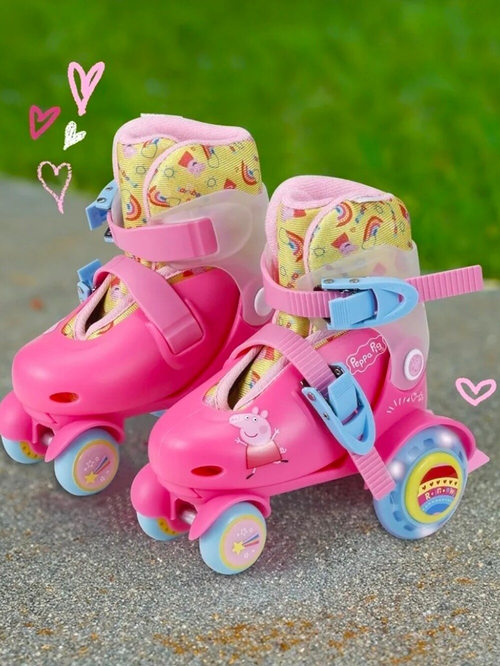 Pepa Pig Girls Training Skates
